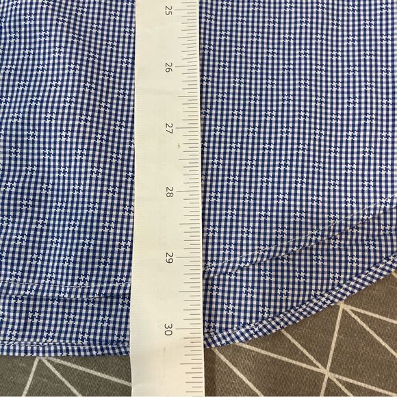 BUGATCHI Men’s Dress Casual Shirt Logo Embroidery Goosehead print 16 34/35 - Picture 10 of 13